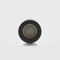 Nella 7w LED Black Adjustable Surface Mounted Downlight