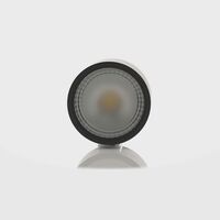Nella Black 7w Surface Mounted LED Downlight