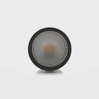 Nella Black 7w Surface Mounted LED Downlight with Extension