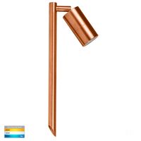 Tivah Solid Copper LED Garden Spike Light