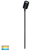 Pointe Black TRI Colour LED Garden Spike Light