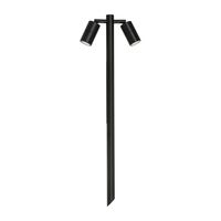 Mini Tivah Black MR11 Double Adjustable LED Bollard Spike Light