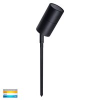 Tivah Black TRI Colour LED Garden Spike Light