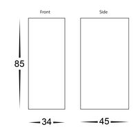 Paso White Recessed LED Step Light