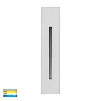 Paso White Recessed LED Step Light