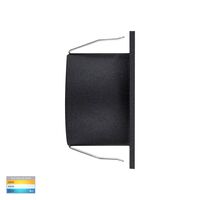 Mini Reces Black Square TRI Colour Recessed LED Step Light