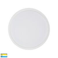 Liptor White 30w Ceiling Mounted LED Oyster
