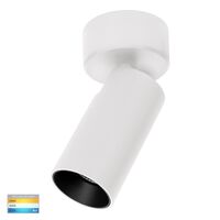 Revo White 1 Light TRI Colour LED Spot Light