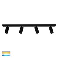 Revo Black 4 Light TRI Colour Bar Light