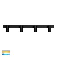 Revo Black 4 Light TRI Colour Bar Light