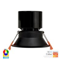 Prime Black Fixed Deep RGBCW WIFI LED Downlight