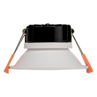 Gleam White Fixed Dim to Warm LED Downlight