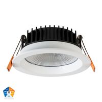 Ora White 5 Colour Fixed LED Downlight