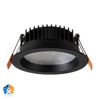 Ora Black Fixed LED Downlight