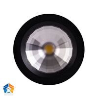 Ora Black Fixed LED Downlight