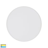 Nella White 20w Ceiling Mounted LED Oyster