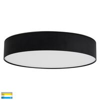 Nella Black 30w Ceiling Mounted LED Oyster