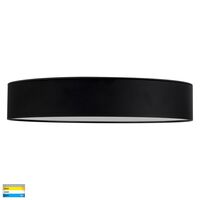 Nella Black 30w Ceiling Mounted LED Oyster