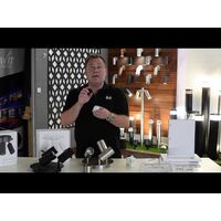 Tivah White 3 Light Round Plate