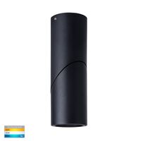 Nella Black 7w Surface Mounted Rotatable LED Downlight