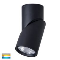 Nella Black 18w Surface Mounted Rotatable LED Downlight