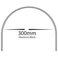 Shallow Square Bendable Aluminium Profile