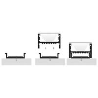 Shallow Square Aluminium Profile