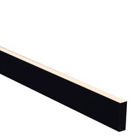 Suspended Aluminium Black Profile