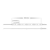 9.6w IP20 LED Strip 4000k