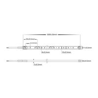 4.8w IP67 LED Strip Blue