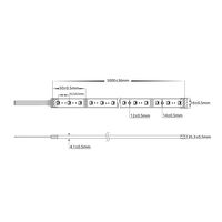 14.4w IP67 RGB + 5500k LED Strip (RGBC)