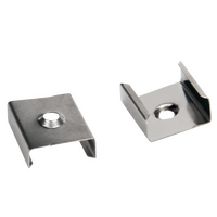 Black Shallow Square Aluminium Profile