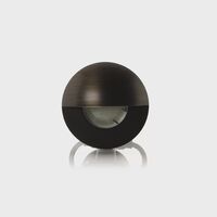 Ollo Antique Brass TRI Colour LED Step Light With Eyelid