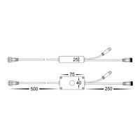 Spitze Black 5x 3w WIFI RGBCW LED Garden Spike Light Kit