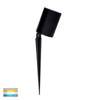 Oasis Black 12w TRI Colour LED Garden Spike Light