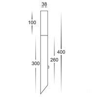 Vidro 316 Stainless Steel 1.5w LED Garden Spike Lights