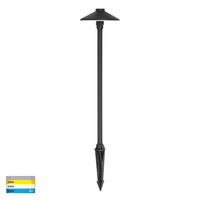 Polari 316 Stainless Steel Black 3w LED Garden Spike Light
