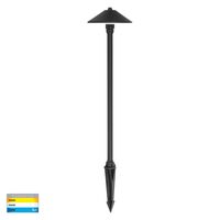 Bitta 316 Stainless Steel Black 3w LED Garden Spike Light