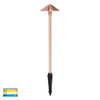 Bitta Solid Copper 3w LED Garden Spike Light