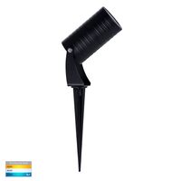 Nova Aluminium Black 5w LED Garden Spike Light