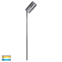 Tivah Coloured Aluminium TRI Colour LED Garden Spike Light