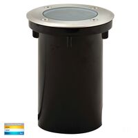 Metro Round 316 Stainless Steel TRI Colour Inground Lights