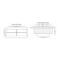 Klip 316 Stainless Steel 30w LED Inground Light