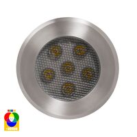 Split 316 Stainless Steel 5w RGBW LED Inground Light