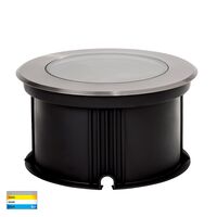 Split 316 Stainless Steel TRI Colour 12w LED Inground Light