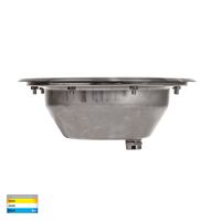 Split 316 Stainless Steel TRI Colour 12w LED Inground Light