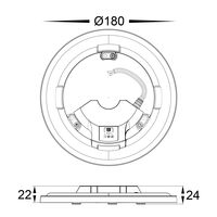16w Tri Colour LED Panel