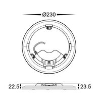 26w Tri Colour LED Panel