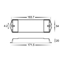 30W Dali 2 + Push Dim Dimmable LED Driver