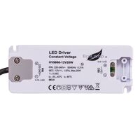 20w Indoor IP20 Constant Voltage LED Driver